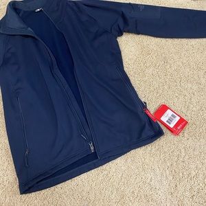 Northface men’s large navy zip up